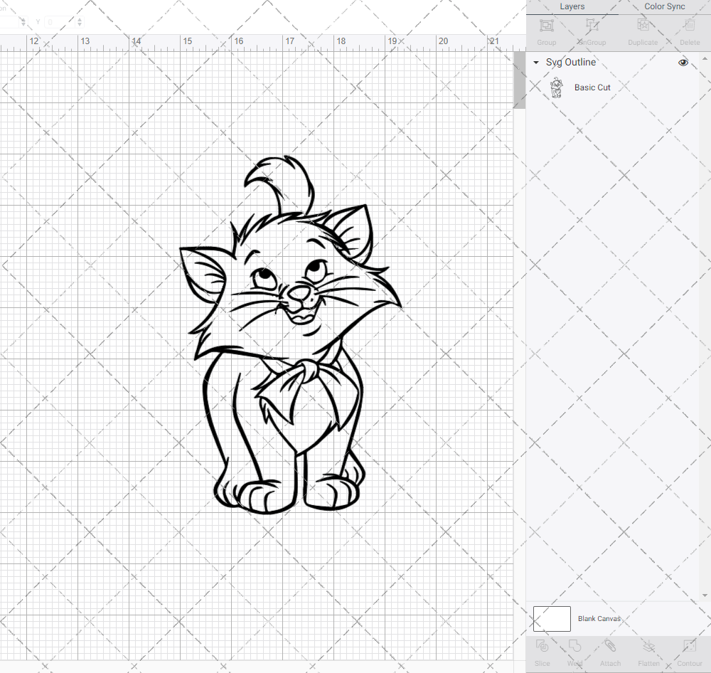 Berlioz - The Aristocats, Svg, Dxf, Eps, Png SvgShopArt