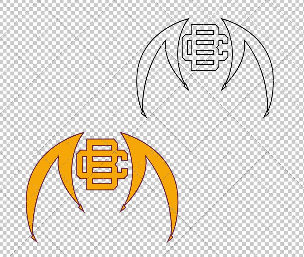 Bethune-Cookman Wildcats Alternate 2010, Svg, Dxf, Eps, Png
