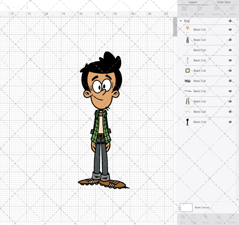 Bobby Santiago - The Loud House, Svg, Dxf, Eps, Png SvgShopArt