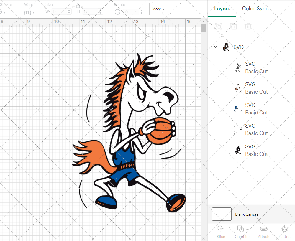 Boise State Broncos Mascot 1969, Svg, Dxf, Eps, Png 002
