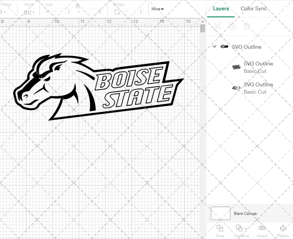 Boise State Broncos Secondary 2002 004, Svg, Dxf, Eps, Png 002