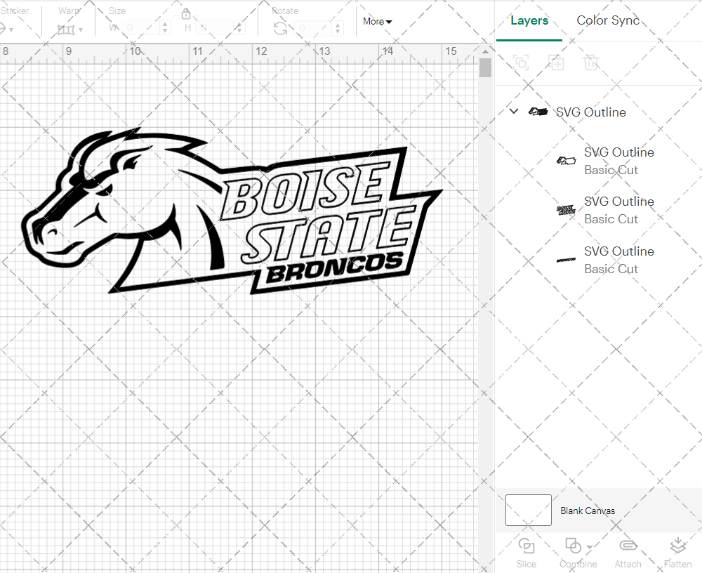 Boise State Broncos Secondary 2002 010, Svg, Dxf, Eps, Png 003