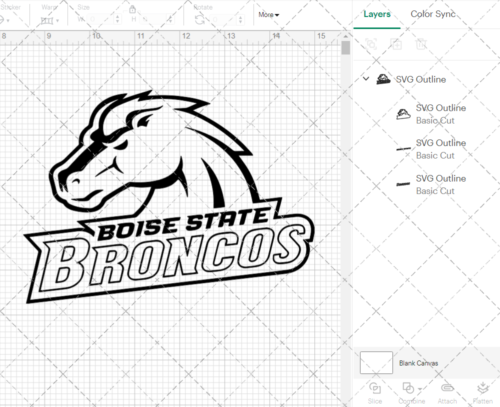 Boise State Broncos Secondary 2002 026, Svg, Dxf, Eps, Png 003