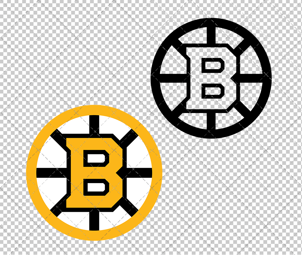 Boston Bruins Alternate 2023 002, Svg, Dxf, Eps, Png - SvgShopArt