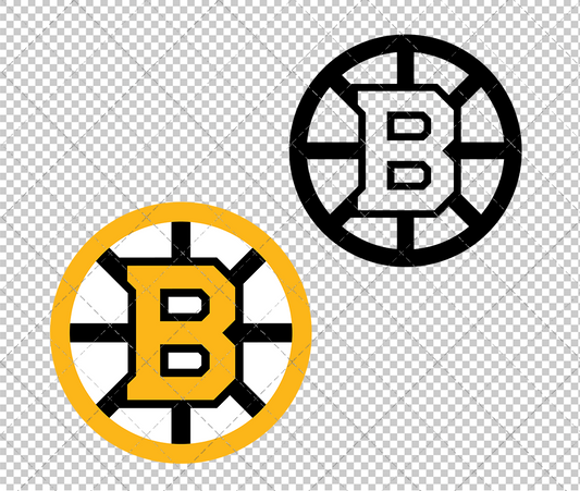 Boston Bruins Alternate 2023 002, Svg, Dxf, Eps, Png - SvgShopArt