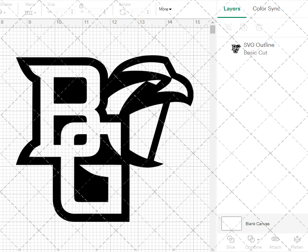 Bowling Green Falcons 2007, Svg, Dxf, Eps, Png 003