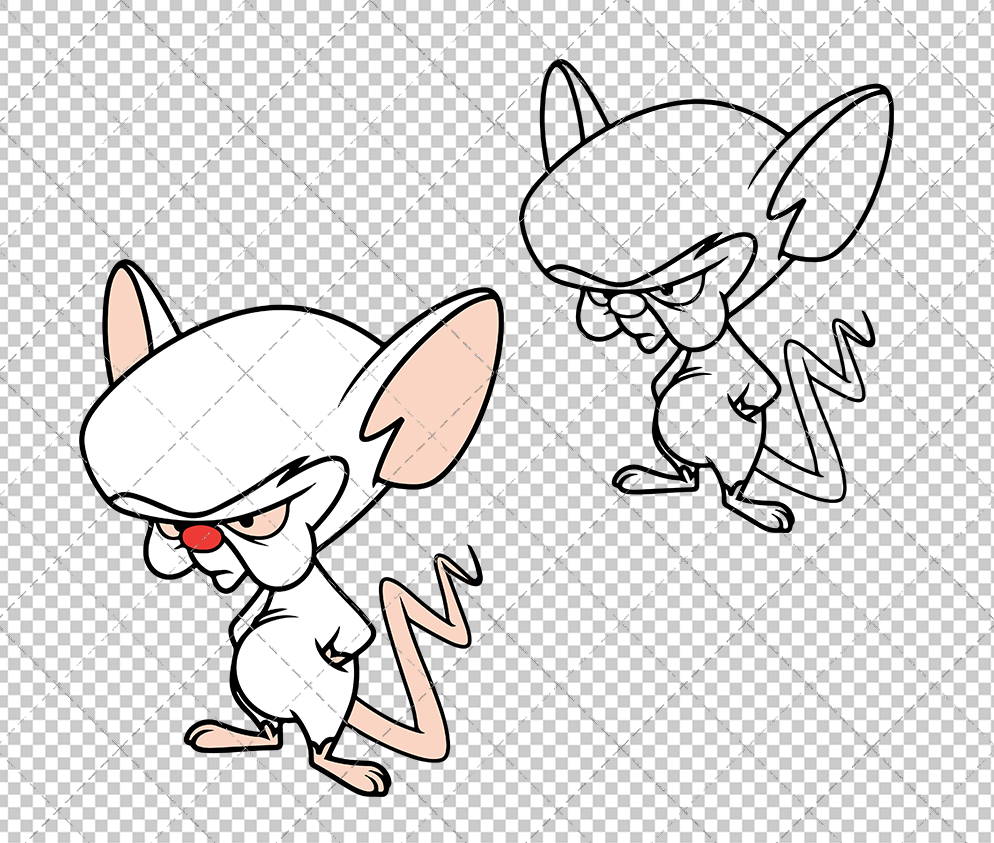 Brain - Pinky and the Brain, Svg, Dxf, Eps, Png SvgShopArt