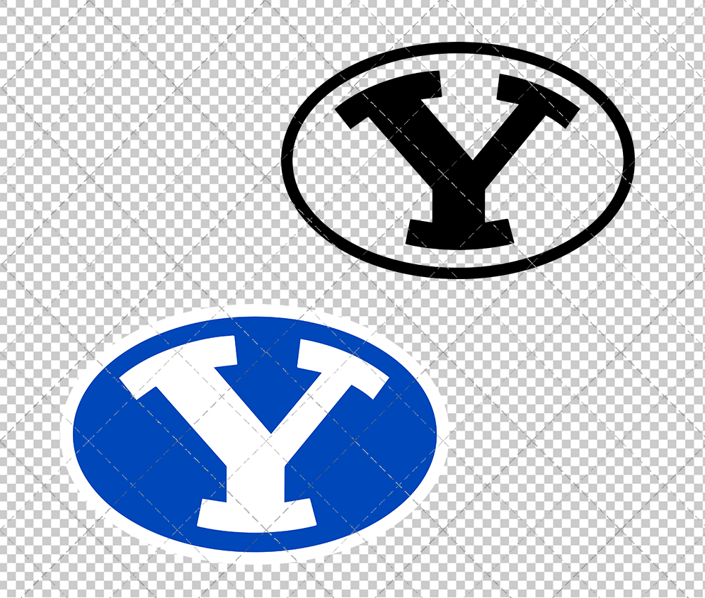 Brigham Young Cougars Alternate 2016 006, Svg, Dxf, Eps, Png