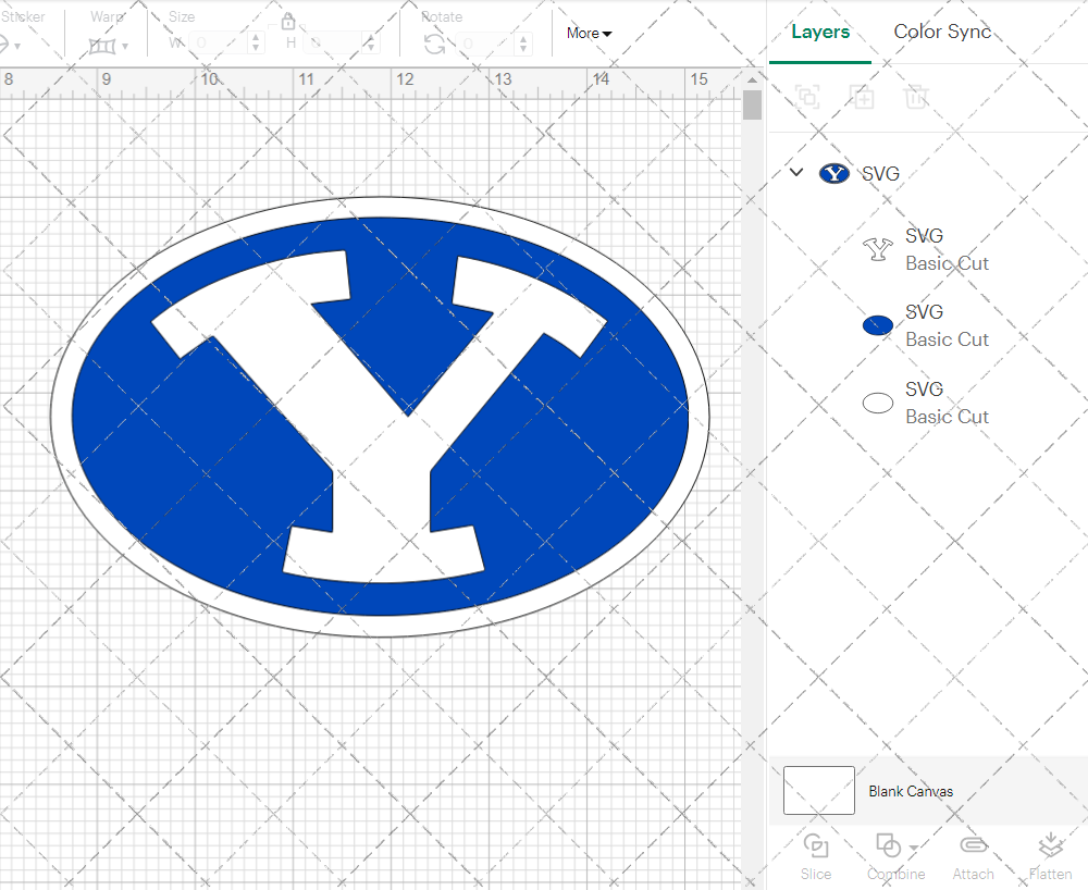 Brigham Young Cougars Alternate 2016 006, Svg, Dxf, Eps, Png 002