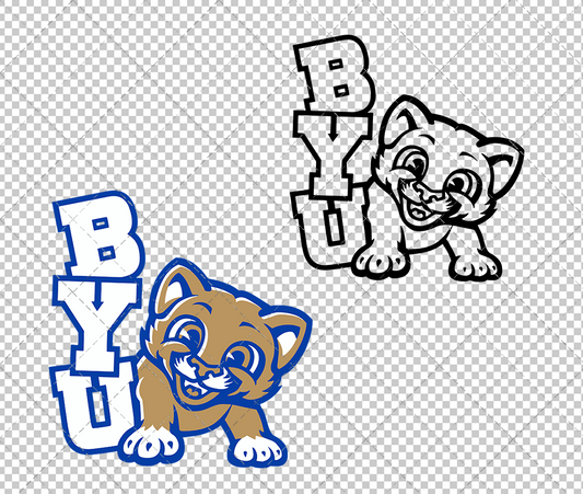 Brigham Young Cougars Misc 2016, Svg, Dxf, Eps, Png