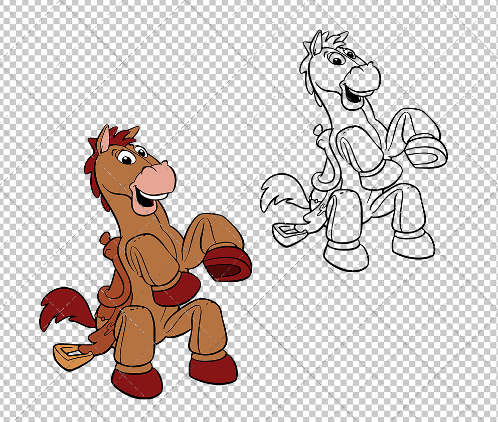 Bullseye - Toy Story, Svg, Dxf, Eps, Png SvgShopArt