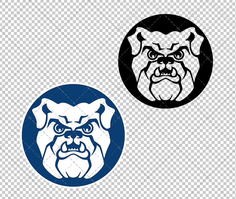 Butler Bulldogs 1990, Svg, Dxf, Eps, Png - SvgShopArt