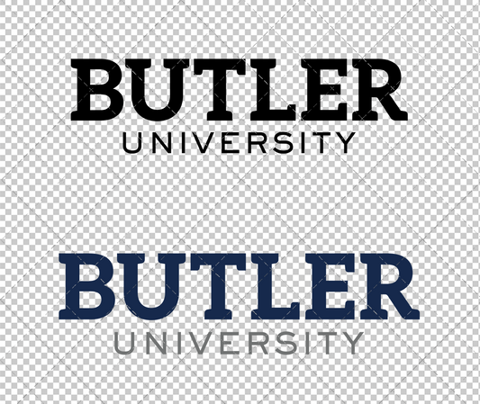 Butler Bulldogs Wordmark 2015 003, Svg, Dxf, Eps, Png - SvgShopArt