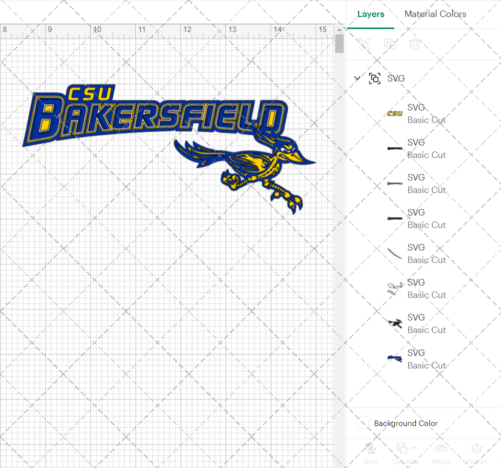 CSU Bakersfield Roadrunners Secondary 2006 002, Svg, Dxf, Eps, Png - SvgShopArt