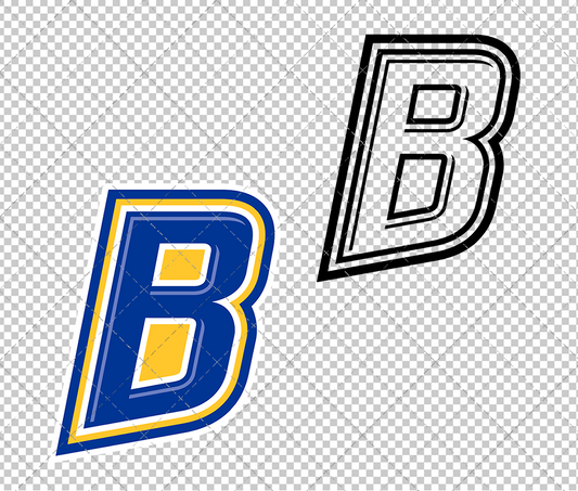 CSU Bakersfield Roadrunners Secondary 2019, Svg, Dxf, Eps, Png - SvgShopArt