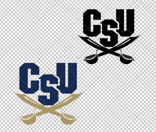 CSU Buccaneers 2015, Svg, Dxf, Eps, Png - SvgShopArt