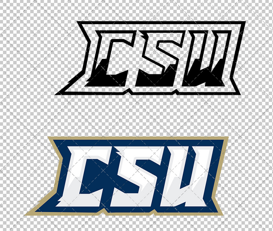 CSU Buccaneers Wordmark 2019 002, Svg, Dxf, Eps, Png - SvgShopArt