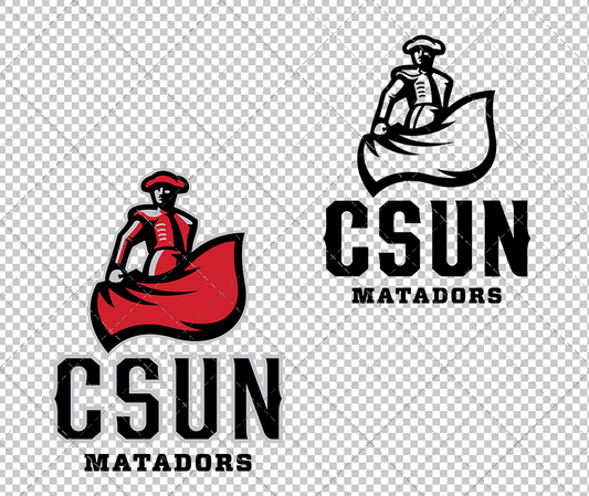 Cal State Northridge Matadors Secondary 2014, Svg, Dxf, Eps, Png - SvgShopart