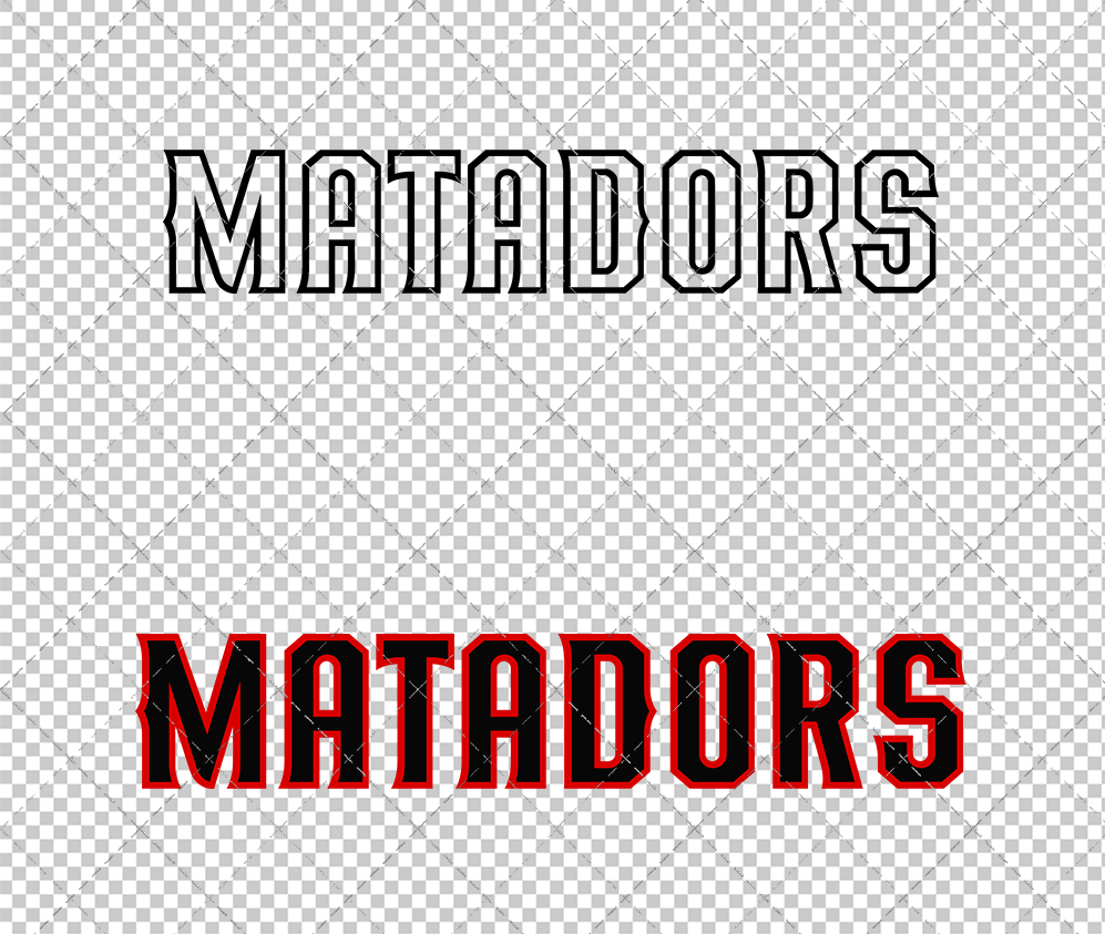 Cal State Northridge Matadors Wordmark 2014, Svg, Dxf, Eps, Png - SvgShopArt