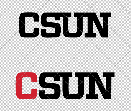 Cal State Northridge Matadors Wordmark 2019, Svg, Dxf, Eps, Png - SvgShopArt