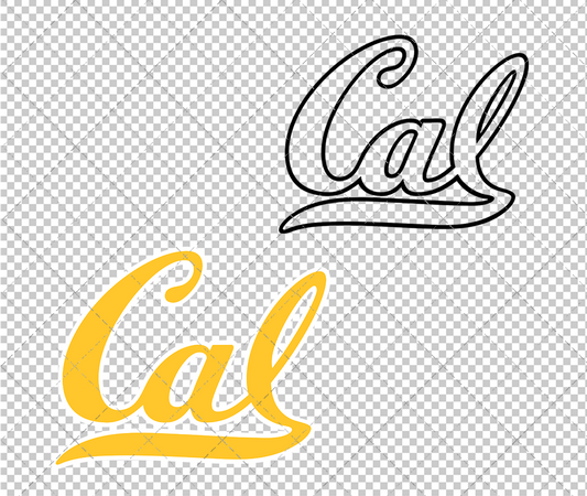 California Golden Bears Secondary 2013 002, Svg, Dxf, Eps, Png - SvgShopArt