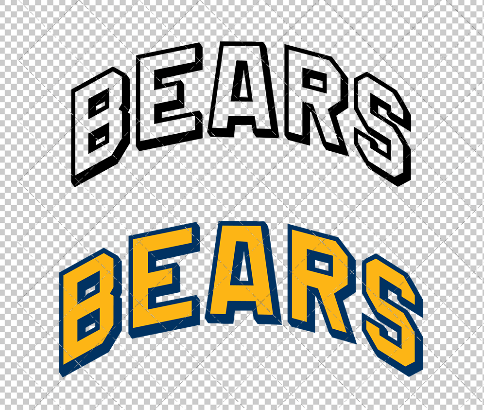 California Golden Bears Wordmark 1950 002, Svg, Dxf, Eps, Png - SvgShopArt