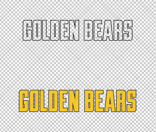 California Golden Bears Wordmark 2013 003, Svg, Dxf, Eps, Png - SvgShopArt