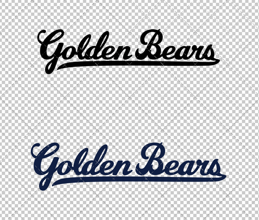 California Golden Bears Wordmark 2017 003, Svg, Dxf, Eps, Png - SvgShopArt