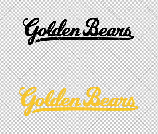 California Golden Bears Wordmark 2017 004, Svg, Dxf, Eps, Png - SvgShopArt