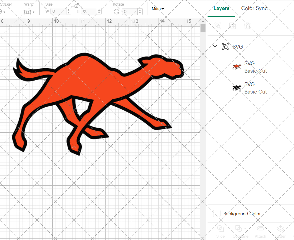 Campbell Fighting Camels Secondary 2023 006, Svg, Dxf, Eps, Png - SvgShopArt