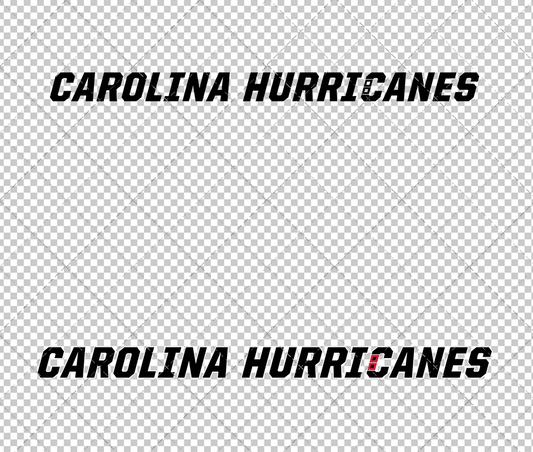 Carolina Hurricanes Wordmark 2018 006, Svg, Dxf, Eps, Png - SvgShopArt