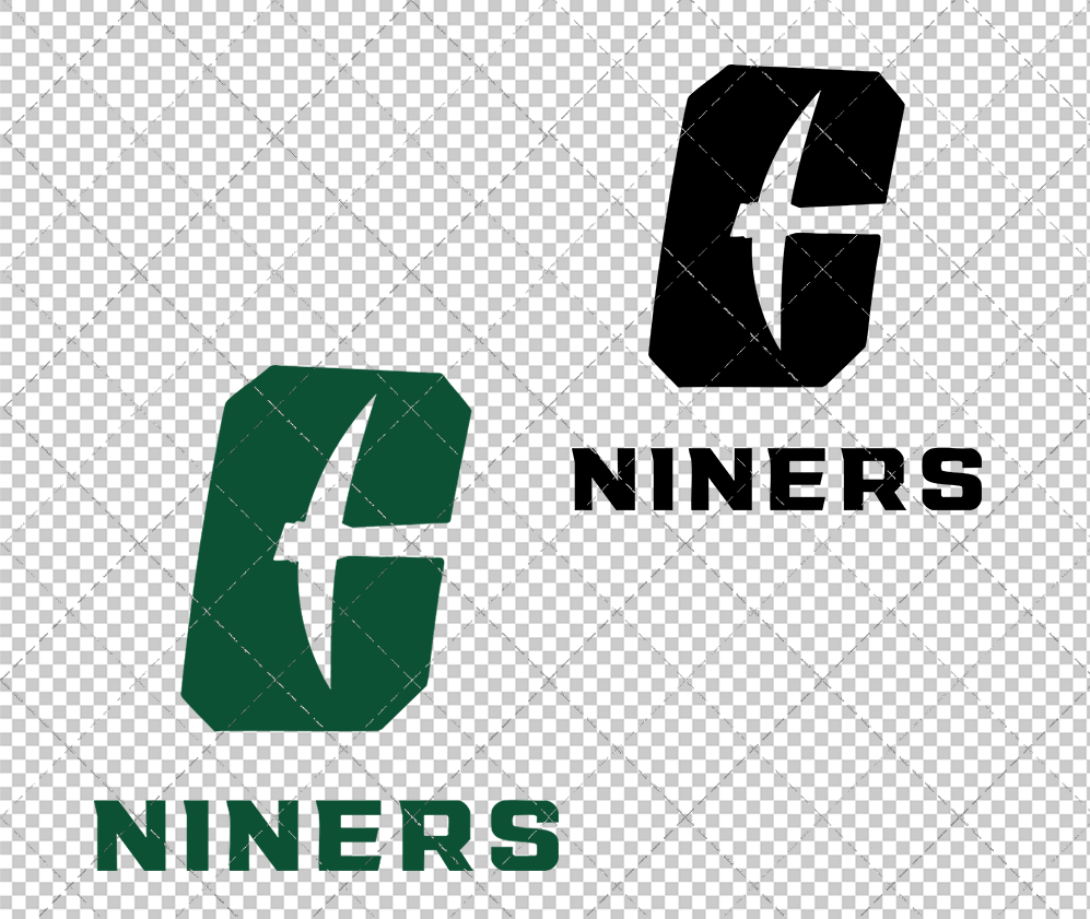 Charlotte 49ers Alternate 2020, Svg, Dxf, Eps, Png - SvgShopArt