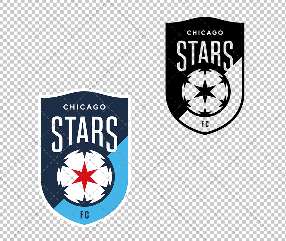Chicago Stars FC 2025 002, Svg, Dxf, Eps, Png - SvgShopArt