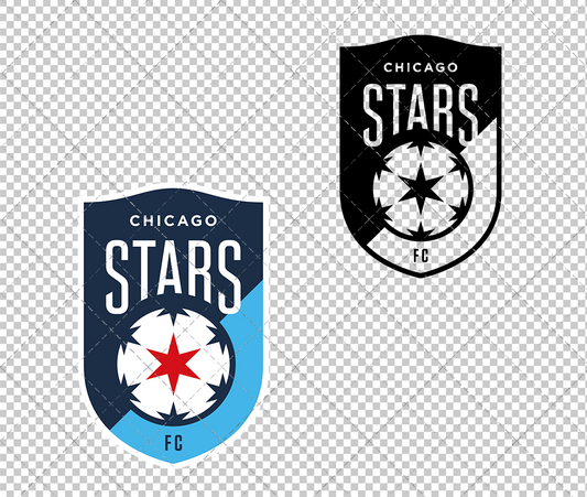 Chicago Stars FC 2025 002, Svg, Dxf, Eps, Png - SvgShopArt