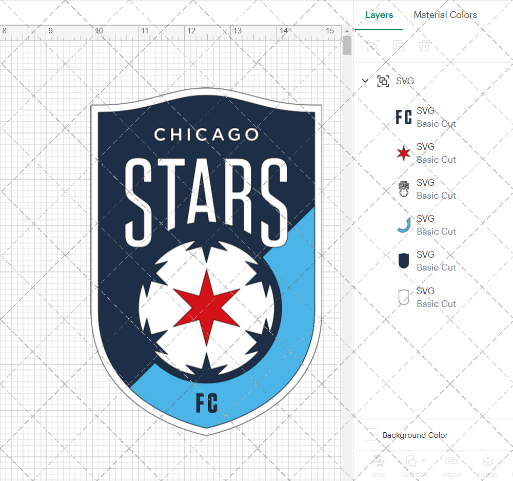 Chicago Stars FC 2025 002, Svg, Dxf, Eps, Png - SvgShopArt
