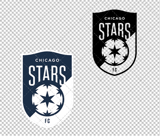 Chicago Stars FC 2025 004, Svg, Dxf, Eps, Png - SvgShopArt