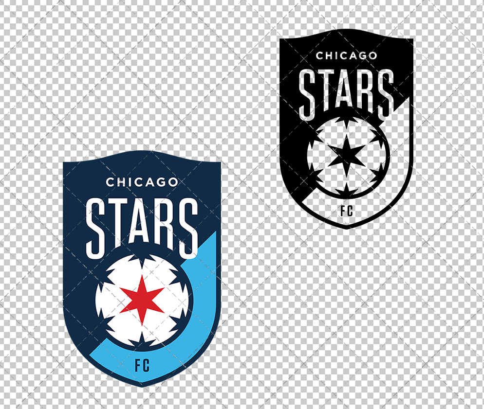 Chicago Stars FC 2025, Svg, Dxf, Eps, Png - SvgShopArt