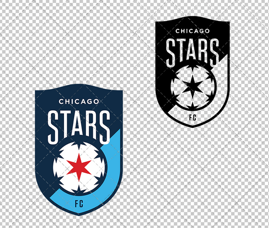 Chicago Stars FC 2025, Svg, Dxf, Eps, Png - SvgShopArt