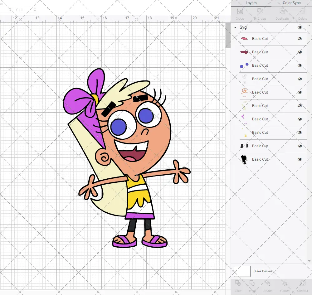 Chloe Carmichael - The Fairly Odd Parents, Svg, Dxf, Eps, Png SvgShopArt