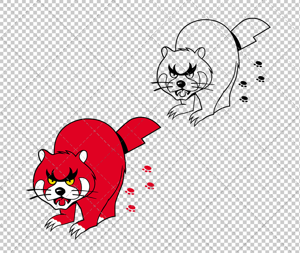 Cincinnati Bearcats Secondary 1973 002, Svg, Dxf, Eps, Png - SvgShopArt