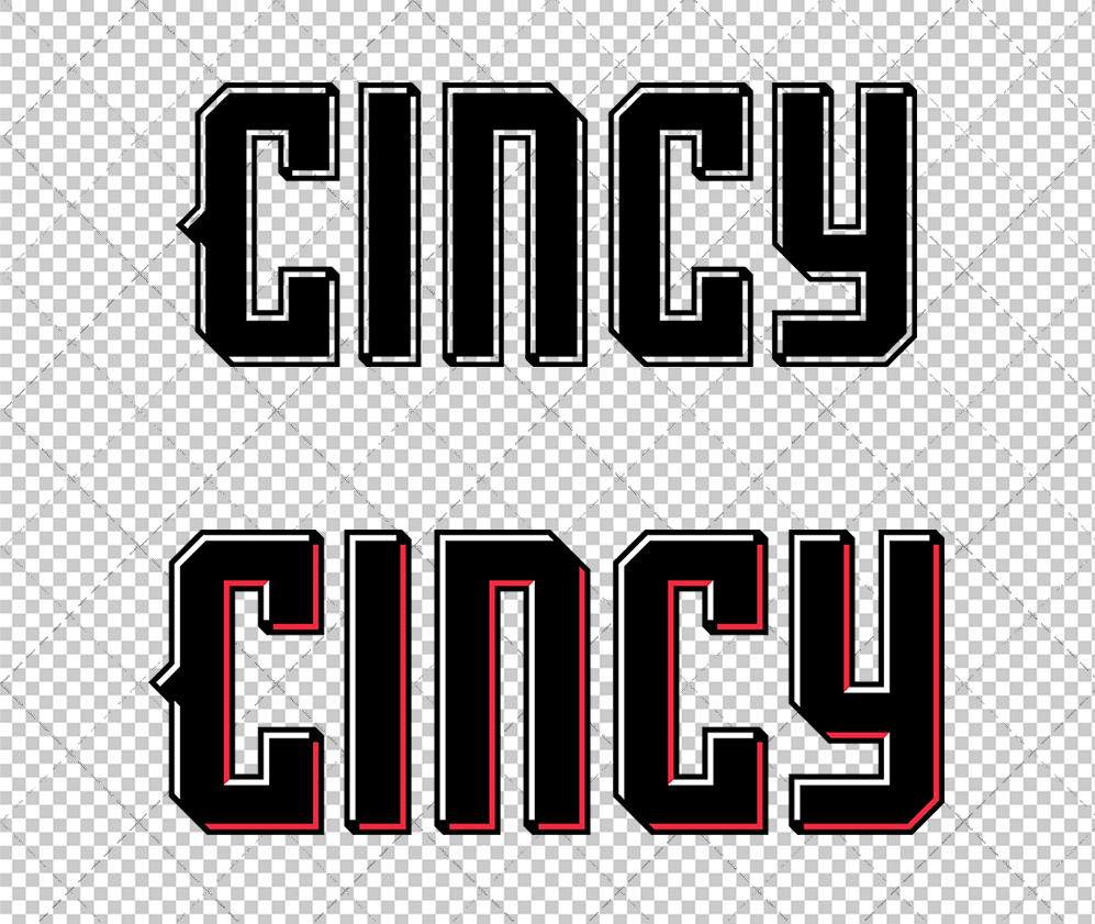 Cincinnati Reds City Connect Wordmark 2026, Svg, Dxf, Eps, Png - SvgShopArt
