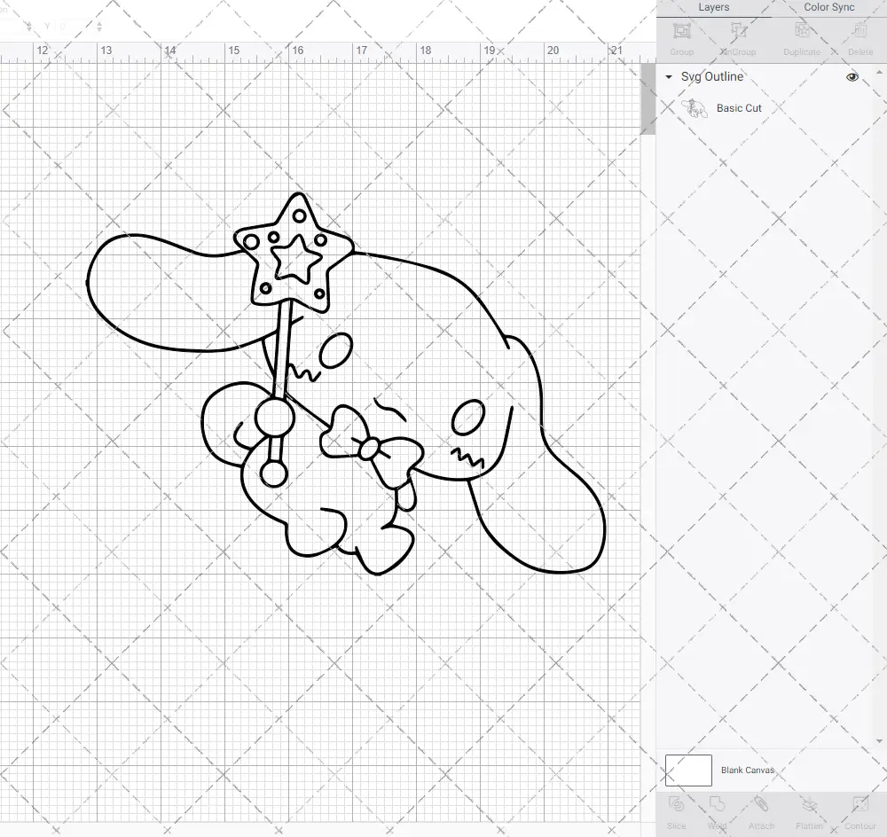 Cinnamoroll - Sanrio 003, Svg, Dxf, Eps, Png SvgShopArt