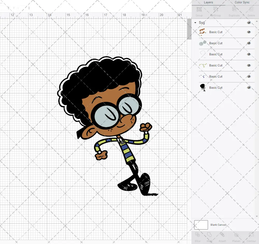 Clyde McBride - The Loud House, Svg, Dxf, Eps, Png SvgShopArt