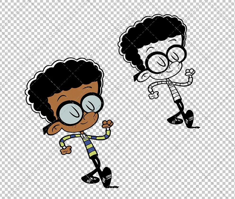 Clyde McBride - The Loud House, Svg, Dxf, Eps, Png SvgShopArt