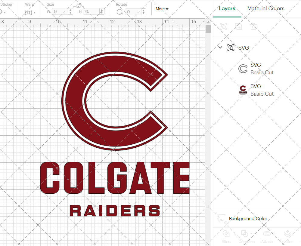 Colgate Raiders Alternate 2020 003, Svg, Dxf, Eps, Png - SvgShopArt