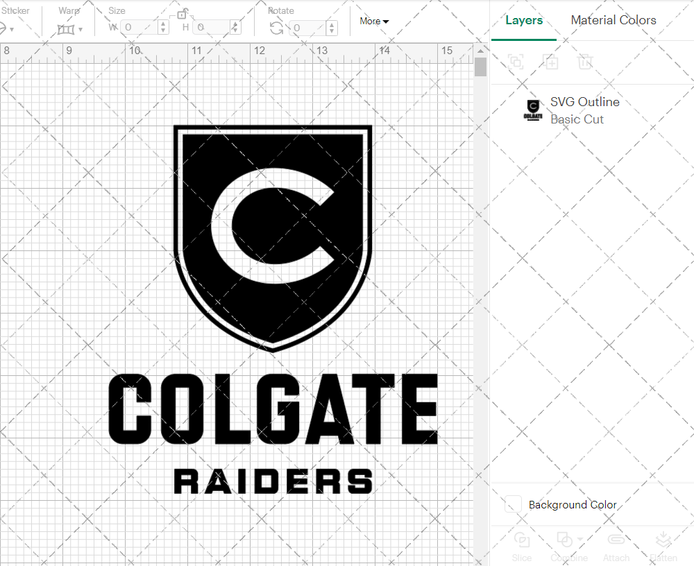 Colgate Raiders Alternate 2020 009, Svg, Dxf, Eps, Png - SvgShopArt