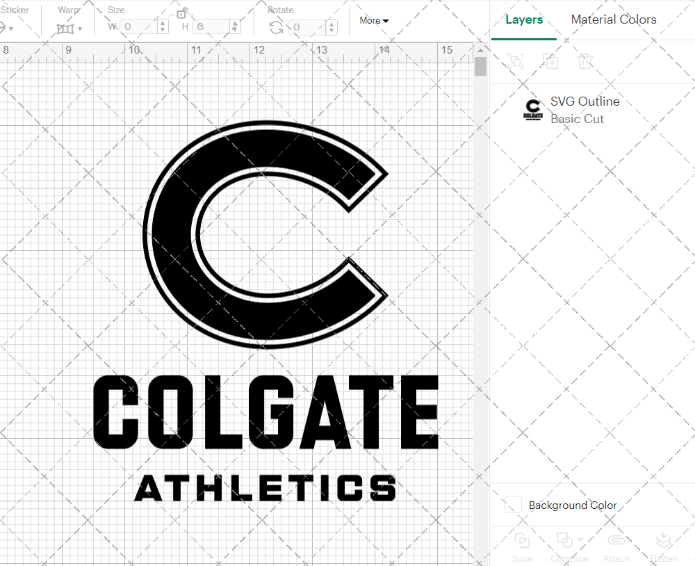 Colgate Raiders Alternate 2020, Svg, Dxf, Eps, Png - SvgShopArt