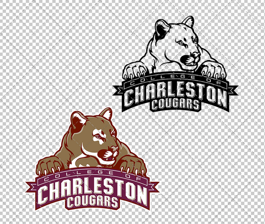 College of Charleston Cougars 2003, Svg, Dxf, Eps, Png - SvgShopArt