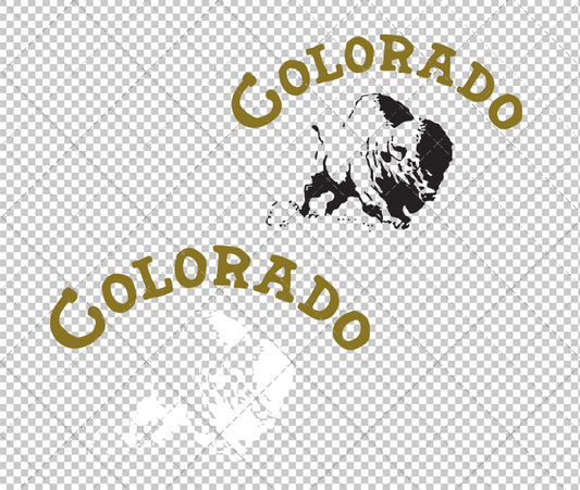 Colorado Buffaloes Alternate 1967, Svg, Dxf, Eps, Png - SvgShopArt
