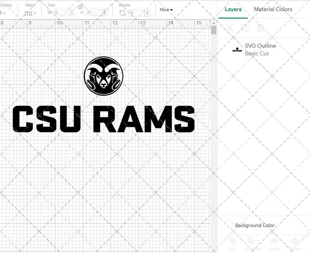 Colorado State Rams Secondary 2015 005, Svg, Dxf, Eps, Png - SvgShopArt